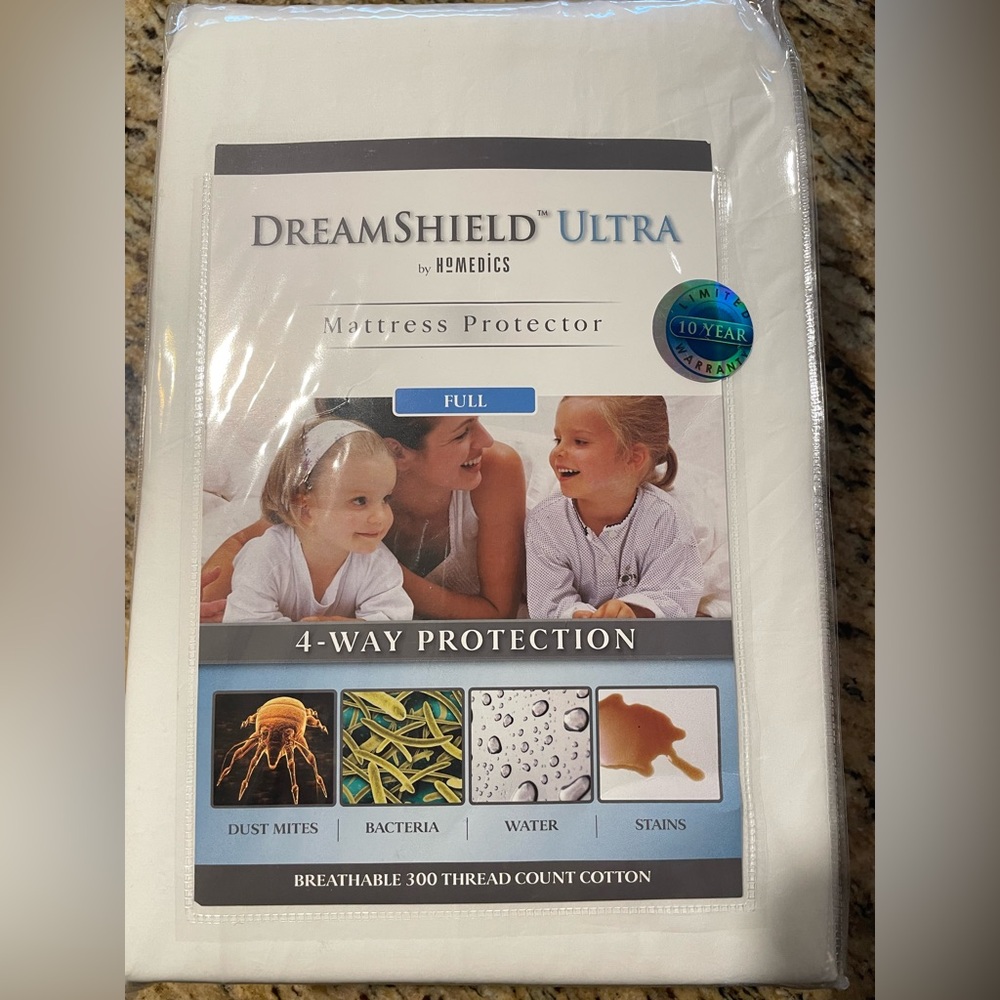 Mattress Protector by HoMedics - Full size NWT
